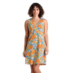 Toad&Co Rosemarie Sleeveless Dress Women's in Barley Floral Print